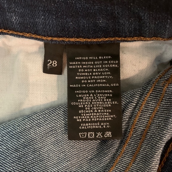 J Brand Daphne Skinny Jean with Raw Hem - Picture 7 of 10